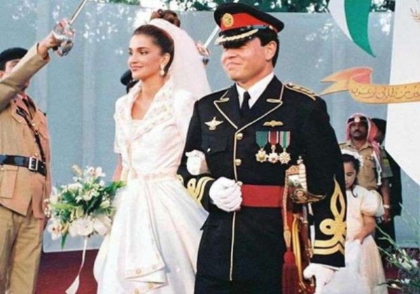 فيديو: شاهدوا زفاف الملك عبدلله والملكة رانيا المميز