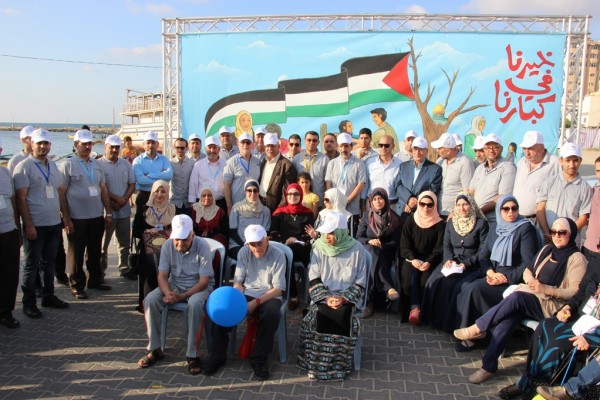 البنك الإسلامي الفلسطيني يرعى إطلاق جدارية "خيرنا في كبارنا" في قطاع غزة