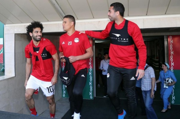 صلاح يشارك في أول تدريب جماعي مع منتخب مصر