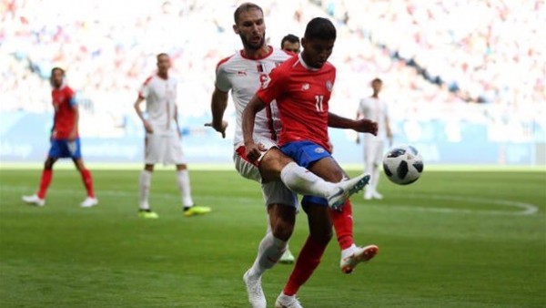 فيديو: صربيا تنتصر على كوستاريكا في مباراة باهتة