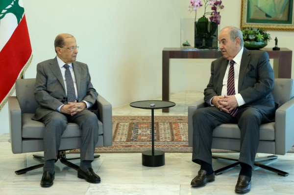 د.اياد علاوي يصل الى لبنان ويلتقي الرئيس ميشال عون