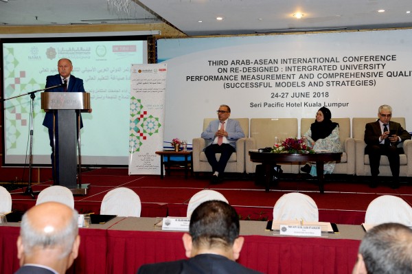 النتشة يشارك في المؤتمر الدولي العربي الآسياني الثالث حول التعليم العالي