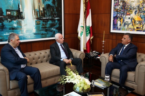 الأحمد يبحث مع المدير العام للأمن العام اللبناني أوضاع اللاجئين