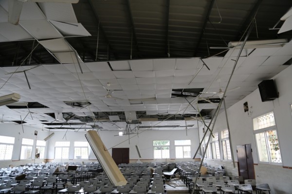 جامعة الأزهر-غزة تتكبد خسائر مادية إثر العدوان الإسرائيلي على مبنى الكتيبة