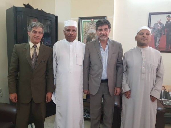 عبد الهادي: مكرمة رئاسية لصيانة مسجد النصر بمخيم خان دنون بدمشق