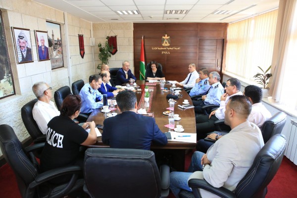 المدرسة الوطنية للإدارة والشرطة الفلسطينية يبحثان سبل التعاون بمجال التدريب وتبادل الخبرات