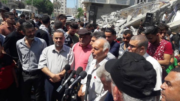 الأمانة العامة لاتحاد الكُتّاب تُشارك بالوقفة الاحتجاجية على تدمير مؤسسة المسحال