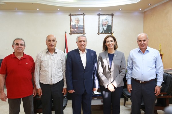 جامعة الأزهر تستقبل رئيس المركز الفلسطيني للإحصاء