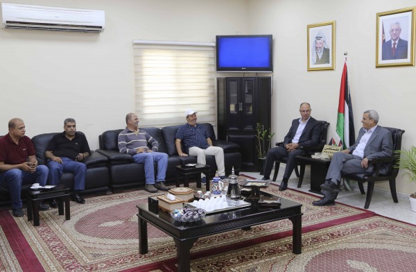 محافظ قلقيلية يلتقي سفير فلسطين في تركيا