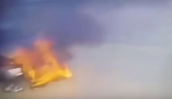 مصري قتل جده خنقاً ثم أحرق جثته خشية إفتضاح أمره