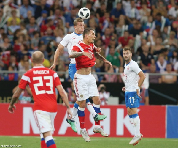 روسيا تواصل نشوتها المونديالية باكتساح تشيكيا
