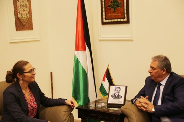 دبور يستقبل سفيرة الدنمارك في لبنان