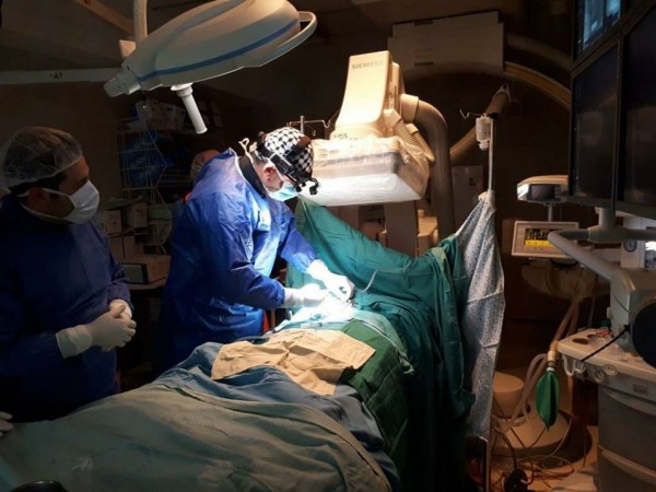 نجاح عملية جراحة قلبية لرضيع في مستشفى المقاصد