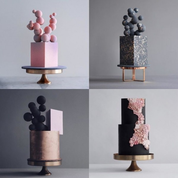 وسيتان تُبدعان بتصاميم فريدة لكعكات الزفاف