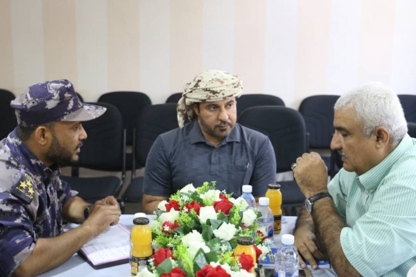 ورشة عمل لتنسيق الجهود بين الأمن والمحكمة والنيابة بساحل حضرموت