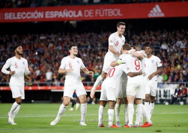 شاهد: إنجلترا تفوز على إسبانيا في عقر دارها بدوري الأمم الأوروبية