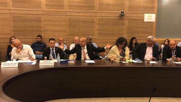 جلسة للجنة مراقبة الدولة حول العنف في المجتمع العربي