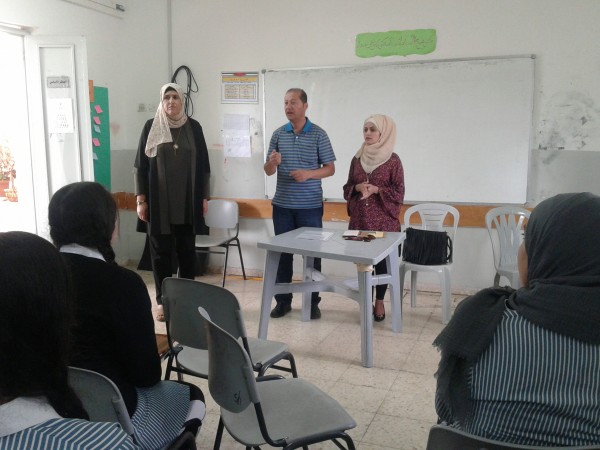 مفوضية رام الله والنوع الاجتماعي تنظمان محاضرة في مدرسة بنات أبو قش الثانوية