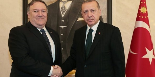 أردوغان يبحث قضية خاشقجي مع وزير الخارجية الأمريكي