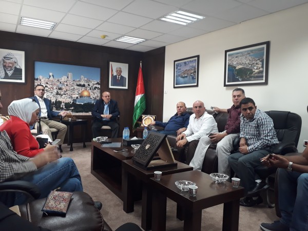 أبو بكر: القدس أولوية لدى القيادة الفلسطينية ولن نتخلى على الأسرى وعائلاتهم