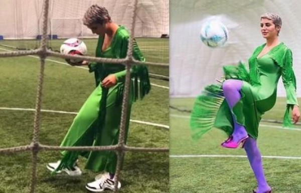 فيديو: سجى كمال أول لاعبة كرة قدم سعودية تدخل موسوعة جينيس
