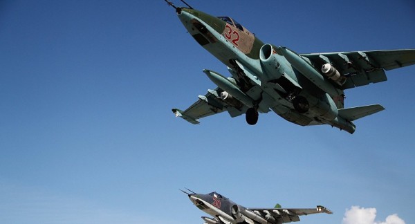 سقوط طائرة حربية روسية وفقدان طياريها