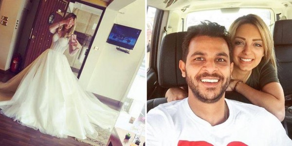 الغاء زفاف"مي حلمي"و"محمد رشاد" قبل دقائق من إقامته وانباء عن انفصالهما