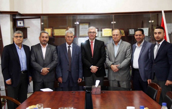 جامعة فلسطين الأهلية تستقبل رئيس هيئة الاعتماد والجودة