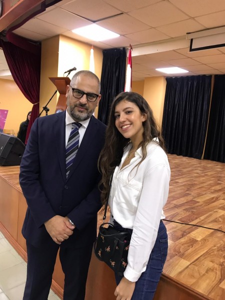 زكريا فحام يحاضر في الجامعة اللبنانية الدولية