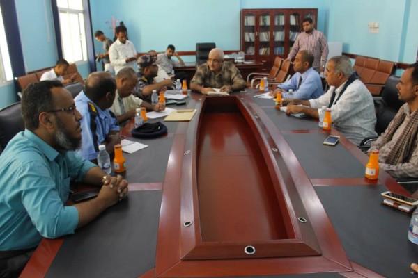 ورشة عمل ضمت المحكمة والإستئناف والأمن والأشغال العامة بالمكلا
