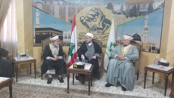 مجلس علماء فلسطين في لبنان يزور تجمع العلماء المسلمين