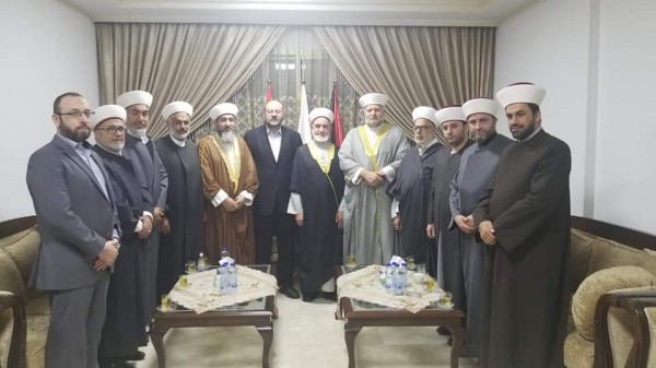 مجلس علماء فلسطين في لبنان يزور حركة حماس في مقرها في بيروت