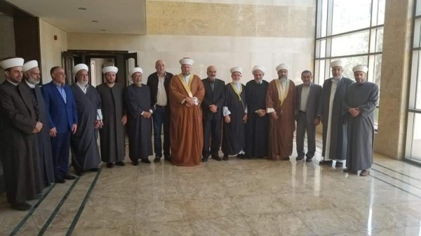 مجلس علماء فلسطين في لبنان يزور المكتب السياسي لحركة أمل