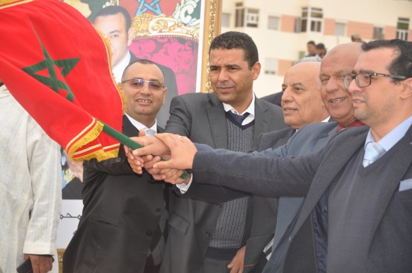 تدشين مدرسة وملعب لكرة القدم في جماعة تاوريرت
