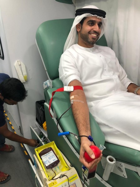 محليات مجلس ضاحية الزبارة في خورفكان ينظم حملة بالتبرع بالدم
