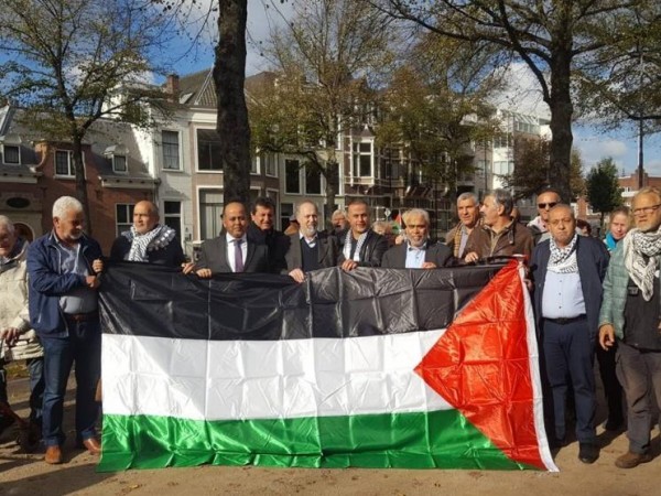 الجالية الفلسطينية بهولندا تستنكر الهجمة الاسرائيلية على الفلسطينيين بغزة