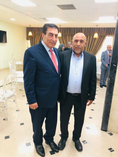 النائب طلب ابو عرار يلتقي رئيس مجلس النواب الأردني وعدداً من النواب