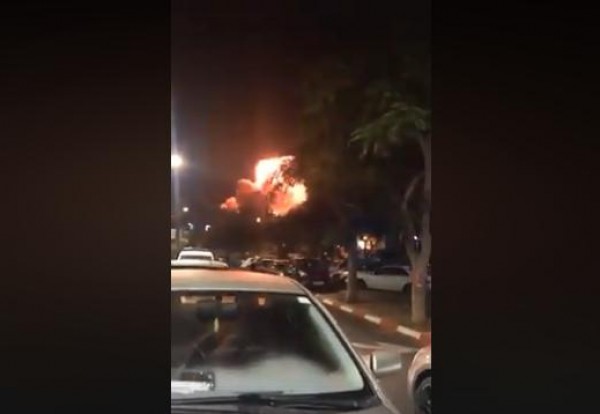 شاهد: فيديو لأحد الصواريخ الفلسطينية.. ومتابعون يصفوه بصاروخ "f16" غزة