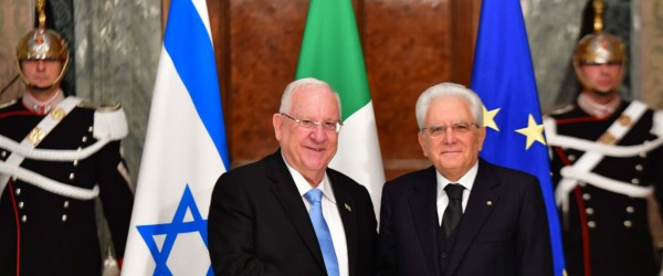 الرئيس الإسرائيلي يختتم زيارته السياسية لإيطاليا