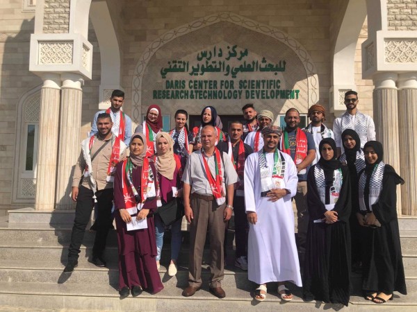 وفد طلابي جامعي فلسطيني يختتم زيارة مميزة الى سلطنة عُمان