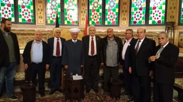 الخطيب يزور مفتي لبنان مهنئأ بعيدي المولد النبوي والاستقلال بيروت لبنان