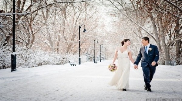 5 أسباب تدفعك لإقامة زفافك في فصل الشتاء