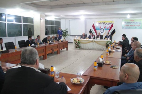 وزير العمل يزور اتحاد الصناعات العراقي