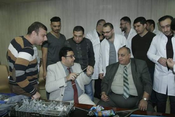 كلية طب المستنصرية تشارك في ورشة عمل حول آخر المستحدثات لجراحة الفقرات