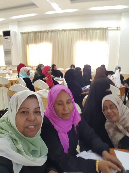 شبكة إعلام المرأه العربية تشيد بانجازات اتحاد نساء ابين باليمن