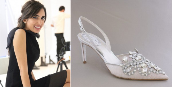 السعوديّة رزان العزوني تتعاون مع هذا المصمّم في أحدث إصدارات أحذية الزّفاف