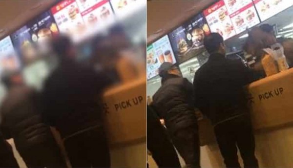 فيديو: زبوناً غاضباً يقذف بطعامه في وجه موظف بسبب طول انتظاره