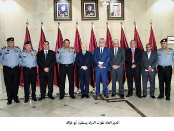 المدير العام لقوات الدرك يستقبل أبو غزالة