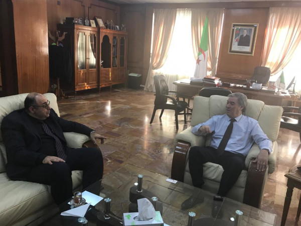 رئيس جامعة الإسراء يلتقي وزير التعليم العالي الجزائري