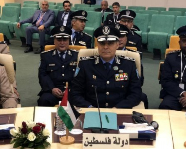 اللواء عطا الله يترأس وفد الشرطة الفلسطينية بمؤتمر قادة الأمن والشرطة العرب